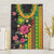 Hawaiian Independence Day Canvas Wall Art Kanaka Maoli Symbols With Tapa Motifs and Tropical Plants - Polynesian Pride