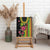Hawaiian Independence Day Canvas Wall Art Kanaka Maoli Symbols With Tapa Motifs and Tropical Plants - Polynesian Pride