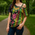 Hawaiian Independence Day Cross Shoulder Shirt Kanaka Maoli Symbols With Tapa Motifs and Tropical Plants - Polynesian Pride