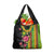 Hawaiian Independence Day Grocery Bag Kanaka Maoli Symbols With Tapa Motifs and Tropical Plants - Polynesian Pride