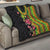 Hawaiian Independence Day Quilt Kanaka Maoli Symbols With Tapa Motifs and Tropical Plants - Polynesian Pride