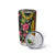 Hawaiian Independence Day Tumbler Cup Kanaka Maoli Symbols With Tapa Motifs and Tropical Plants - Polynesian Pride