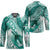 Personalised New Zealand Aotearoa Darts Masters Hockey Jersey Maori Art Tattoo with Tribal Dart Symbol Teal Color - Polynesian Pride