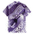 Personalised New Zealand Aotearoa Darts Masters Family Matching Long Sleeve Bodycon Dress and Hawaiian Shirt Maori Art Tattoo with Tribal Dart Symbol Purple - Polynesian Pride