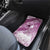 Personalised New Zealand Aotearoa Darts Masters Car Mats Maori Art Tattoo with Tribal Dart Symbol Pink - Polynesian Pride