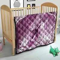 Personalised New Zealand Aotearoa Darts Masters Quilt Maori Art Tattoo with Tribal Dart Symbol Pink - Polynesian Pride