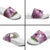 Personalised New Zealand Aotearoa Darts Masters Slide Sandals Maori Art Tattoo with Tribal Dart Symbol Pink - Polynesian Pride