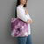 Personalised New Zealand Aotearoa Darts Masters Tote Bag Maori Art Tattoo with Tribal Dart Symbol Pink - Polynesian Pride