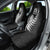 Custom New Zealand World Cup 2023 Car Seat Cover Aotearoa Champion Rugby with Silver Fern Maori Ethnic Pattern LT03 - Polynesian Pride