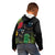 New Zealand Tui Kid Hoodie Guardians of the Hei Tiki - Maori Art and Plants