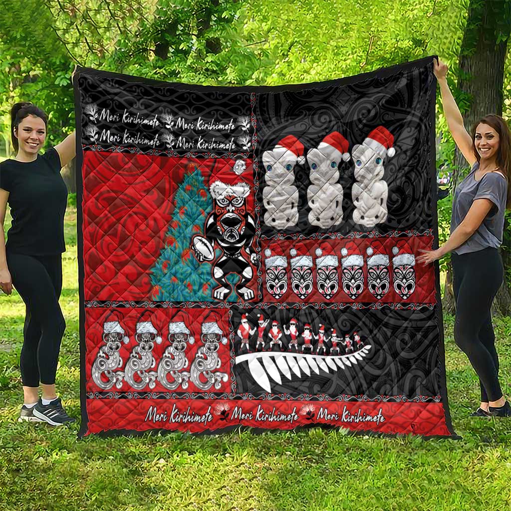 New Zealand Christmas Quilt Maori Christmas Spirit - Meri Kirihimete
