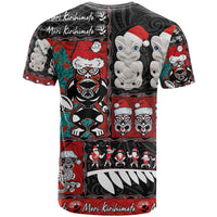 New Zealand Christmas T Shirt Maori Christmas Spirit - Meri Kirihimete