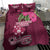 Fiji Adi Cakobau School Bedding Set Tropical Flower and Tapa Pattern LT03 - Polynesian Pride