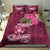 Fiji Adi Cakobau School Bedding Set Tropical Flower and Tapa Pattern LT03 - Polynesian Pride