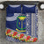 Fiji Natabua High School Bedding Set Tropical Flower and Tapa Pattern Blue Style LT03 Blue - Polynesian Pride