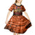 The Rising Sun Badge ANZAC Kid Short Sleeve Dress Last Post Field of Poppy Starry Night Style LT03 - Polynesian Pride