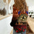 The Rising Sun Badge ANZAC Women Casual Shirt Last Post Field of Poppy Starry Night Style LT03 - Polynesian Pride