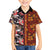 Pan-Pacific Festival Kid Hawaiian Shirt Hawaiian Tribal and Japanese Pattern Together Culture