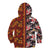 Pan-Pacific Festival Kid Hoodie Hawaiian Tribal and Japanese Pattern Together Culture
