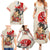 Personalised Pan-Pacific Festival Family Matching Summer Maxi Dress and Hawaiian Shirt Japanese Samurai with Hawaiian Pattern