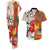 Pan-Pacific Festival Couples Matching Tank Maxi Dress and Hawaiian Shirt Mauna Kea and Fuji Mountains