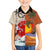Pan-Pacific Festival Kid Hawaiian Shirt Mauna Kea and Fuji Mountains