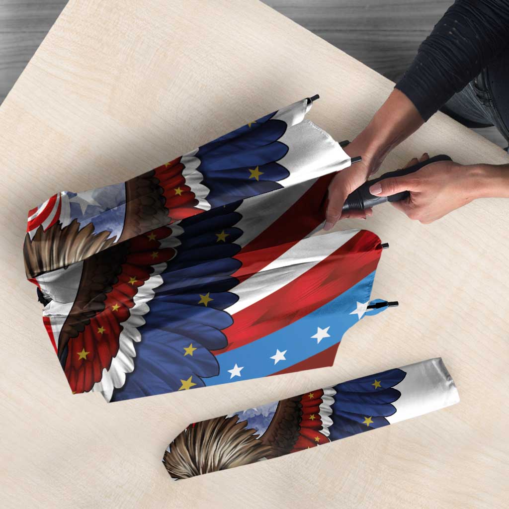 Philippines and United States Semiquincentennial Umbrella Eagle and National Flag Style