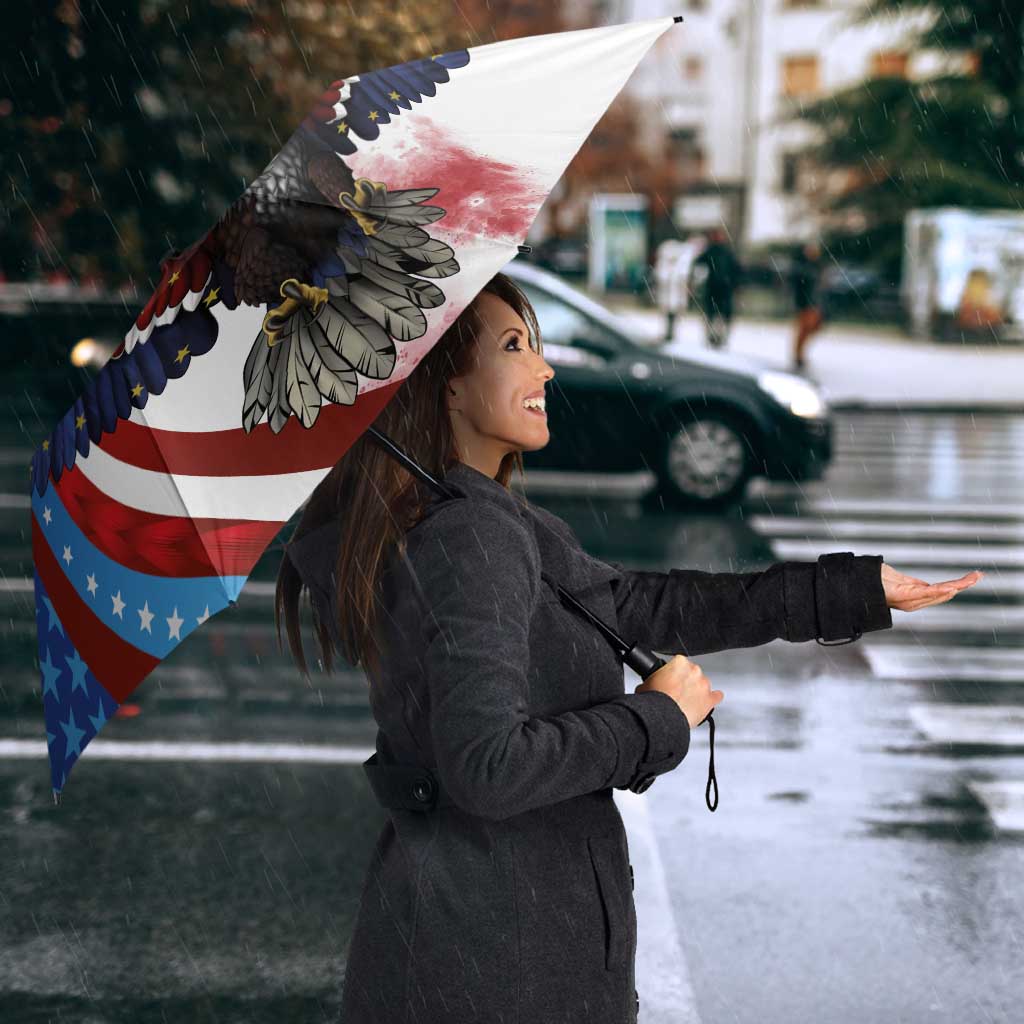 Philippines and United States Semiquincentennial Umbrella Eagle and National Flag Style