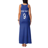 Custom Fijian Football Family Matching Tank Maxi Dress and Hawaiian Shirt Tapa Pattern and Shark Tribal