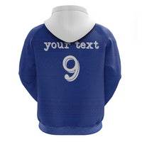 Custom Fijian Football Hoodie Tapa Pattern and Shark Tribal LT03 - Polynesian Pride