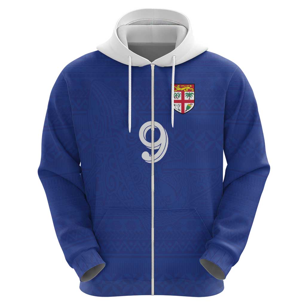 Custom Fijian Football Hoodie Tapa Pattern and Shark Tribal LT03 - Polynesian Pride