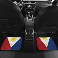 Philippines MassKara Car Mats Filipino Carnival Mask and Polynesian Pattern