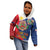 Philippines MassKara Kid Hoodie Filipino Carnival Mask and Polynesian Pattern