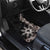 Tropical Hawaii and Philippines Car Mats Kanaka Maoli and Sun Badge Batok Tattoo Grayscale