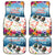 New Zealand Merry Christmas Car Mats Kiwi Birds Snow Boarding-Vibrant Tropical Flower - Polynesian Pride