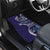Samoan Siapo Art Tattoo Polynesian Pattern Car Mats Navy Color - Polynesian Pride