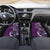 Samoan Siapo Art Tattoo Polynesian Pattern Car Mats Purple Color - Polynesian Pride
