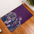 Samoan Siapo Art Tattoo Polynesian Pattern Rubber Doormat Purple Color - Polynesian Pride