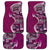 Samoan Siapo Art Tattoo Polynesian Pattern Car Mats Pink Color - Polynesian Pride
