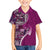 Samoan Siapo Art Tattoo Polynesian Pattern Family Matching Puletasi and Hawaiian Shirt Pink Color - Polynesian Pride