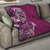 Samoan Siapo Art Tattoo Polynesian Pattern Quilt Pink Color - Polynesian Pride