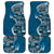 Samoan Siapo Art Tattoo Polynesian Pattern Car Mats Teal Color - Polynesian Pride