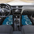 Samoan Siapo Art Tattoo Polynesian Pattern Car Mats Teal Color - Polynesian Pride