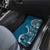 Samoan Siapo Art Tattoo Polynesian Pattern Car Mats Teal Color - Polynesian Pride