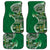 Samoan Siapo Art Tattoo Polynesian Pattern Car Mats Green Color - Polynesian Pride