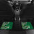 Samoan Siapo Art Tattoo Polynesian Pattern Car Mats Green Color - Polynesian Pride