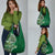 Samoan Siapo Art Tattoo Polynesian Pattern Grocery Bag Green Color - Polynesian Pride