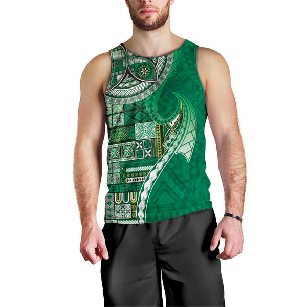 Samoa Tank Top Seal Samoan Siapo Blue Design main image 0