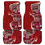 Samoan Siapo Art Tattoo Polynesian Pattern Car Mats Red Color - Polynesian Pride