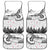 New Zealand Kea Bird Car Mats Maori Tattoo and Silver Fern White Color